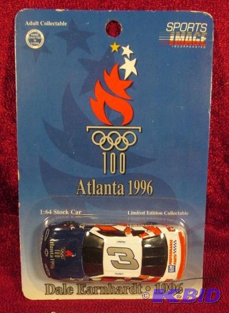 lot 6 image: 1996 Action Racing Dale Earnhardt Sr GM Performance Parts, 1996 Atlanta Olympics #3 Monte Carlo 164
