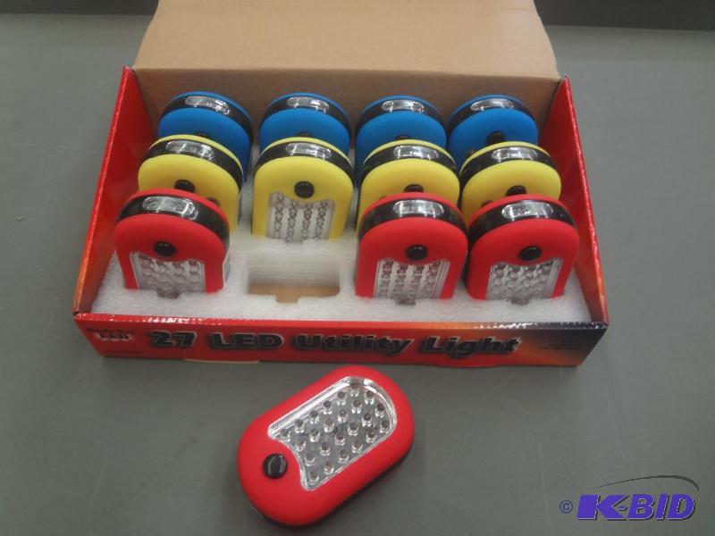 (12) New 27-LED Utility Lights With...