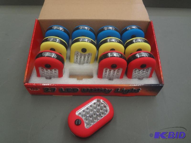 (12) New 27-LED Utility Lights With...