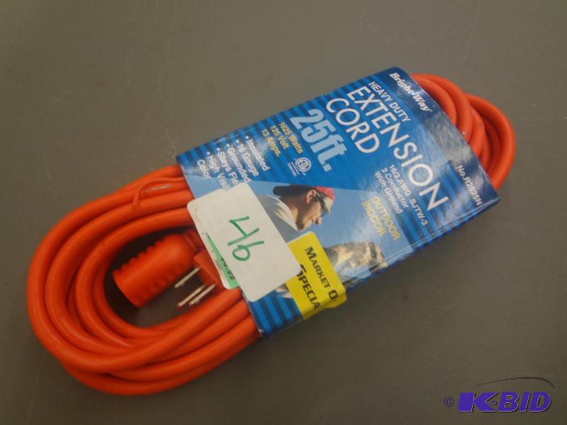 New 25ft Heavy Duty Extension Cord...