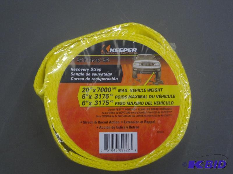 New Keeper 2&quotx20 7000# Tow St...