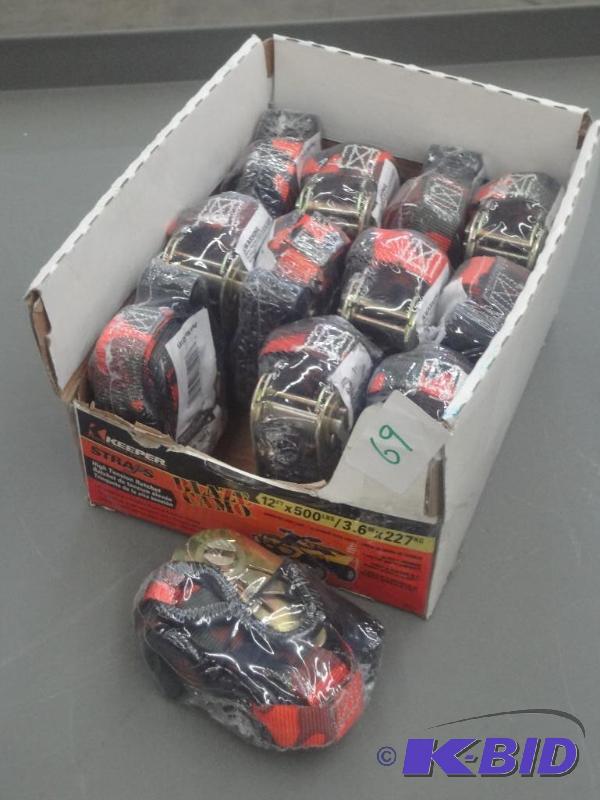 (12) New Keeper 12 500# Ratchet St...
