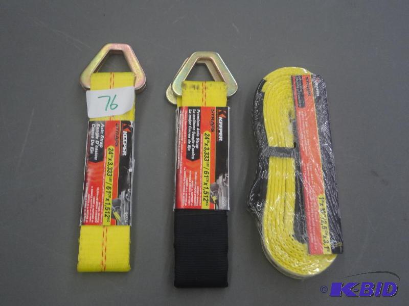 (2) New Keeper 24&quot 3333# Axle ...