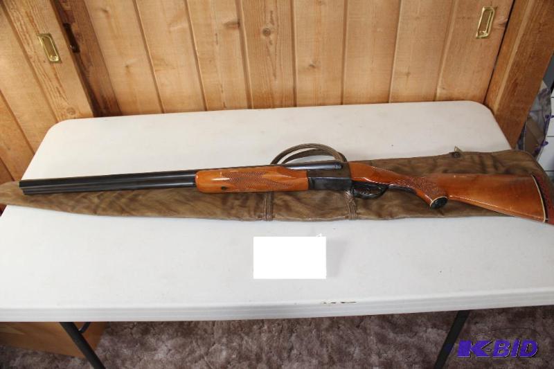 lot 17 image: Zabala Double Barrel, 12 Gauge Shotgun, 3&quo...