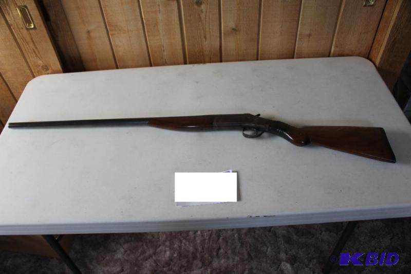lot 22 image: 1913 Stevens, 20 Gauge, Single Shot, patented...
