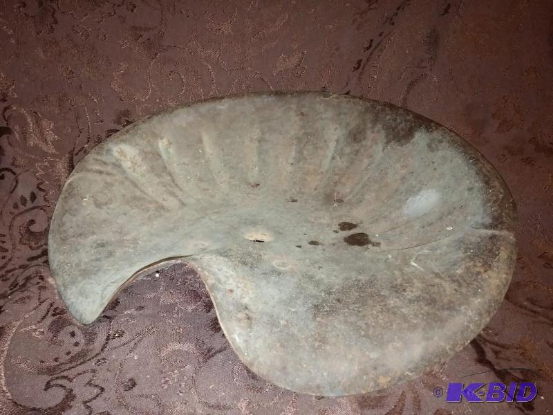 lot 130 image: Vintage Tractor seat...