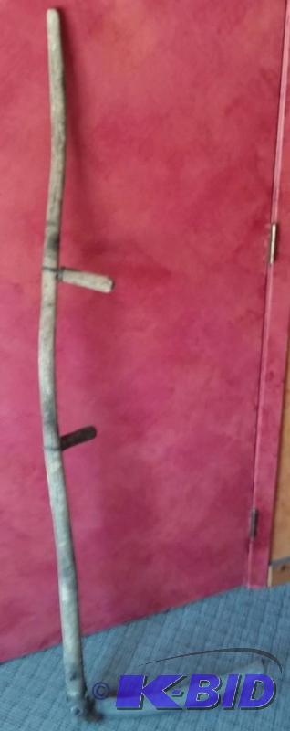 lot 97 image: Small vintage Antique Hay Grain Scy...