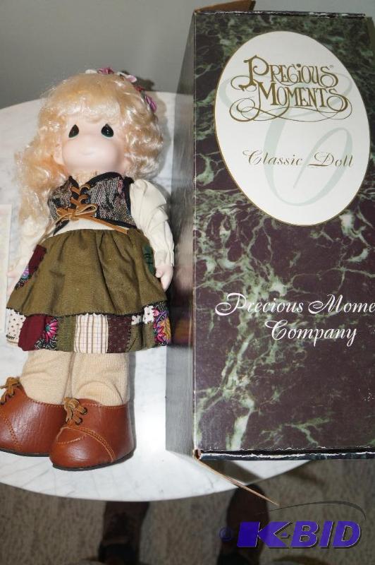 lot 12 image: Emmaof the Classic Doll 1995 Collection Precious Moments Doll w Original Box