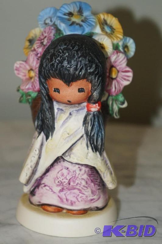 lot 157 image: Flower Girl DeGrazia by Goebel Figurines
