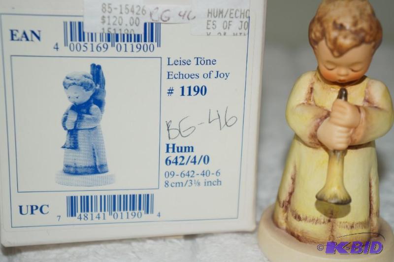 lot 190 image: Echoes of Joy 1998 M.I. Hummel Figurine