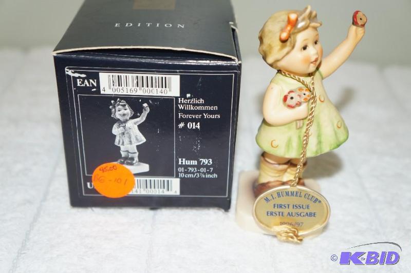 lot 193 image: Forever Yours 19961997 M.I. Hummel Figurine