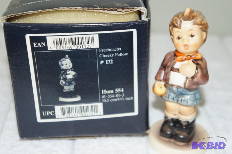 lot 194 image: Exclusive Edition 19921993 Cheeky Fellow M.I. Hummel Figurine