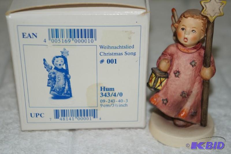 lot 198 image: Christmas Song 1996 M.I. Hummel Figurine