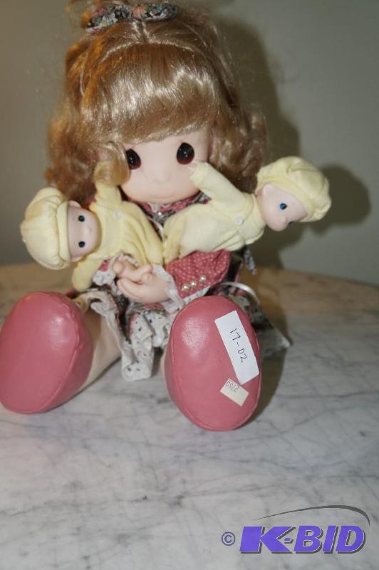 lot 2 image: Precious Moments Doll