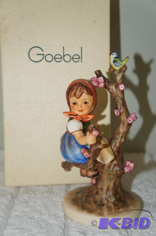 lot 202 image: Girl in Tree (Title Unknown) M.I. Hummel Figurine