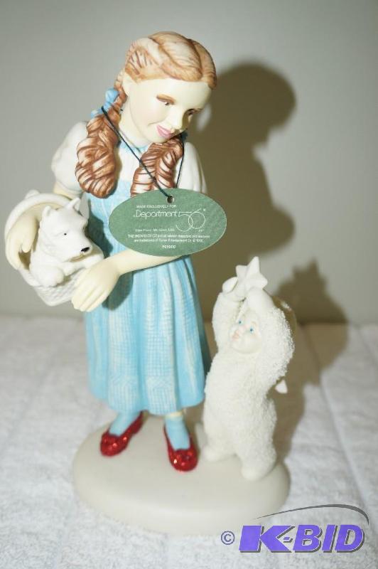 lot 257 image: Snowbabies I have a feeling were not in Kansas anymore The Wizard of Oz from the Guest Collection