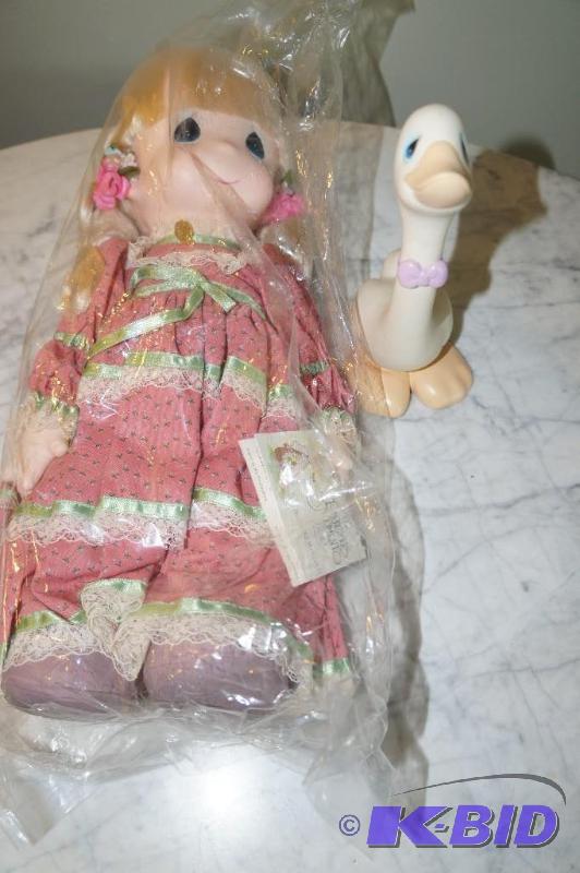 lot 32 image: Patti & Goose Precious Moments Doll In UNOPENED PACKAGING