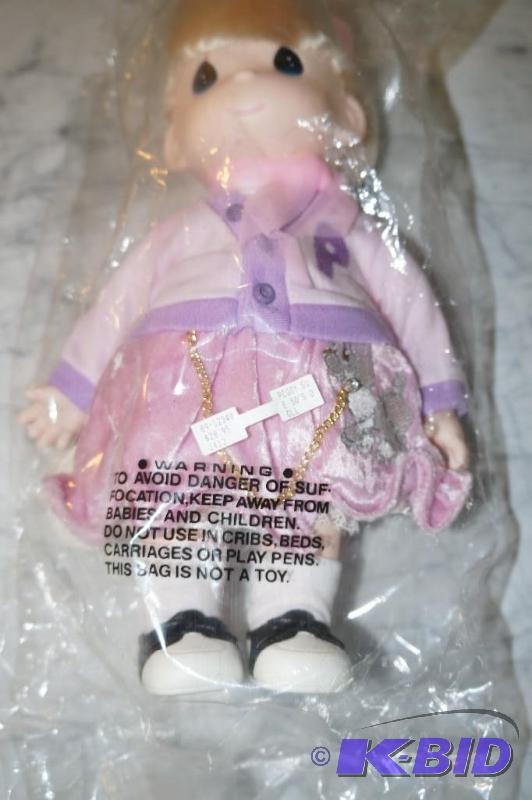 lot 55 image: Peggy Sue 1st in the Nostalgic Series PDR Exclusive Ltd Precious Moments Doll in UNOPENED PKG