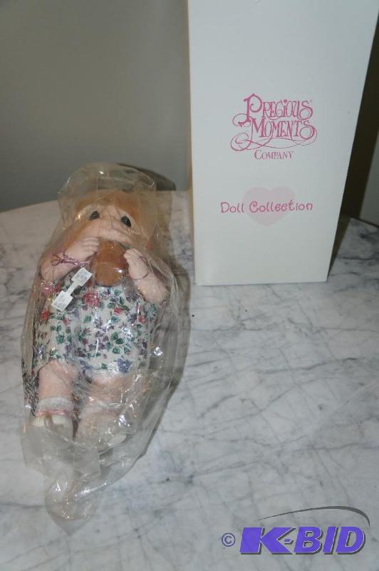 lot 6 image: JuneRose 3rd Edition Precious Moments Collector Doll - UNOPENED PACKAGE w Original Box