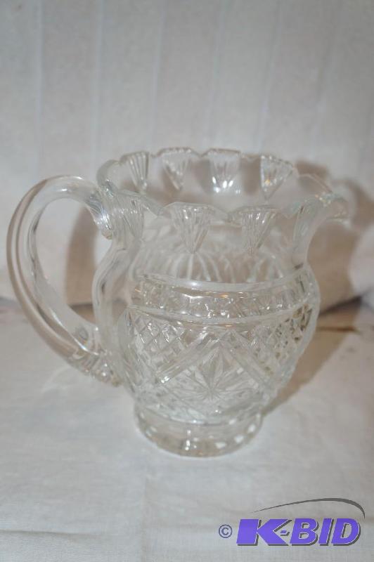 lot 224 image: 24% Lead Crystal The Samuel Miller Jug Waterford Crystal