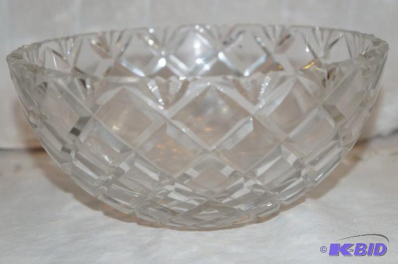 lot 229 image: 24% Lead Crystal Bowl