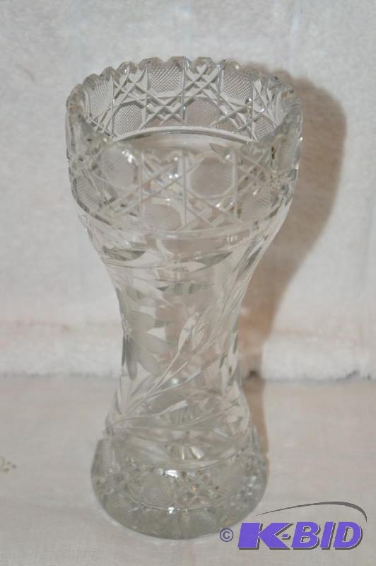 lot 236 image: 24% Lead Crystal Vase