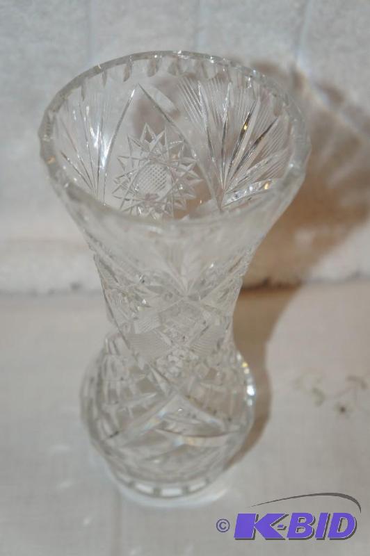 lot 248 image: 24% Lead Crystal Vase