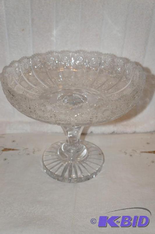 lot 251 image: 24% Lead Crystal Compote