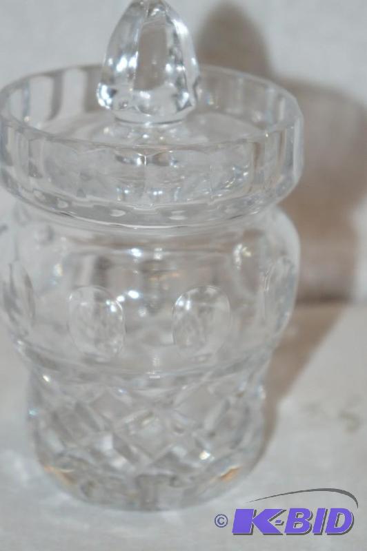lot 253 image: 24% Lead Crystal Sugar Dish