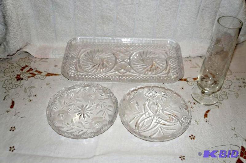 lot 258 image: 24% Lead Crystal 4 Piece Set