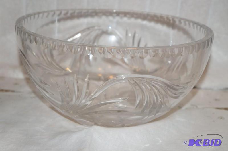 lot 265 image: 24% Lead Crystal Bowl