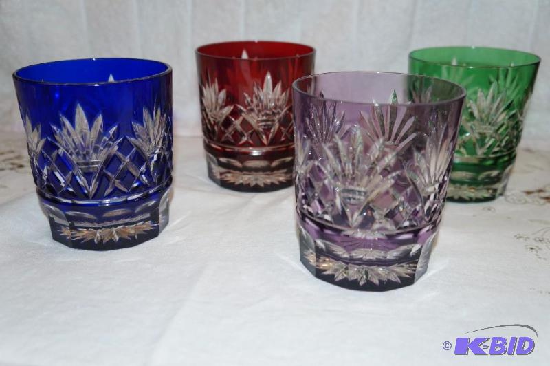 lot 273 image: 24% Lead Crystal Set of 4 Tumblers