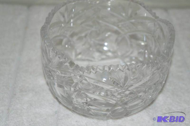 lot 196 image: 24% Lead Crystal Bowl