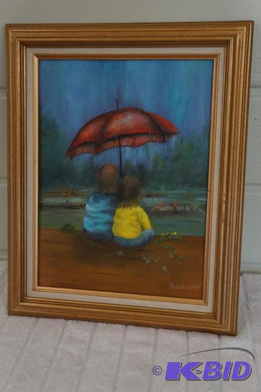 lot 257 image: Framed Oil Painting by Bill Abele