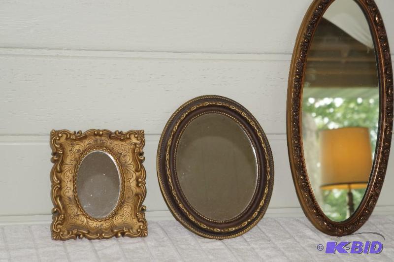 lot 259 image: Lot of 3 Mirrors