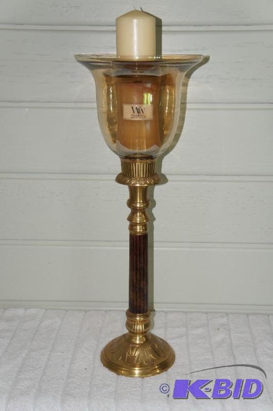 lot 50 image: Tall Candle Holder