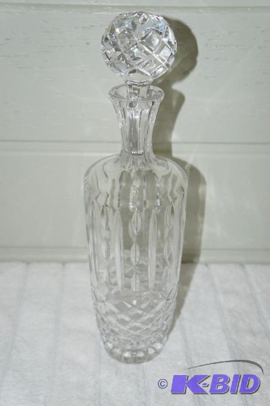 lot 76 image: Crystal Decanter