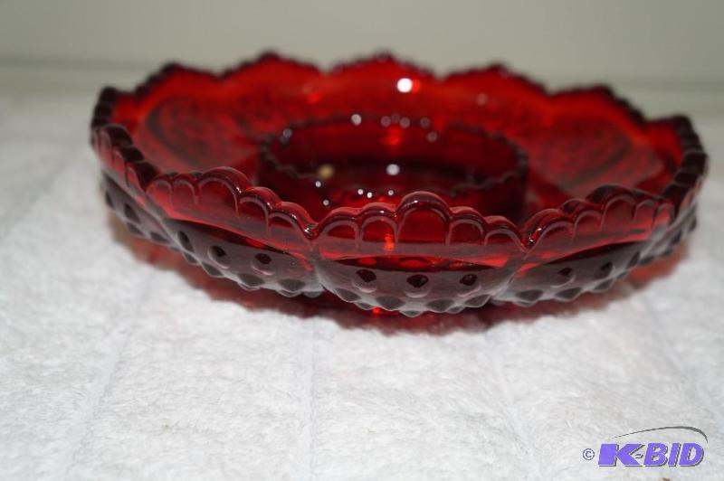 lot 95 image: Ruby Red Coin Ash Tray