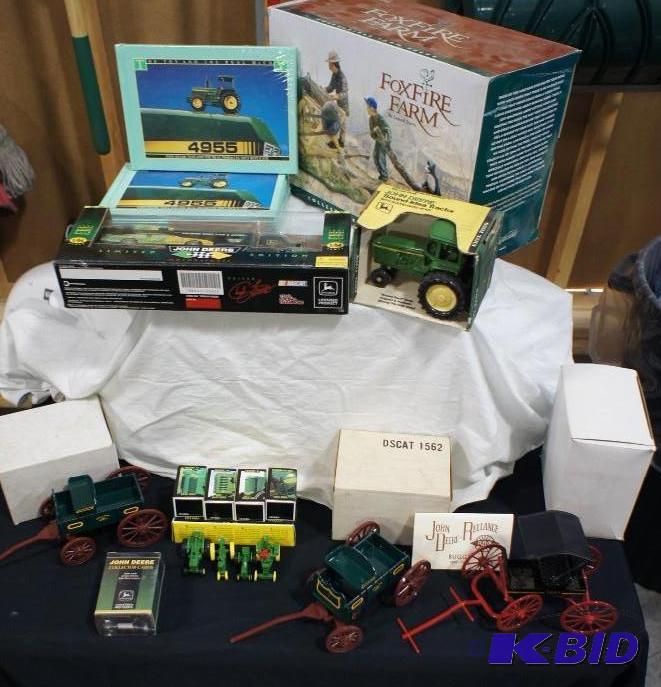 Huge Lot of John Deere Collectibles...