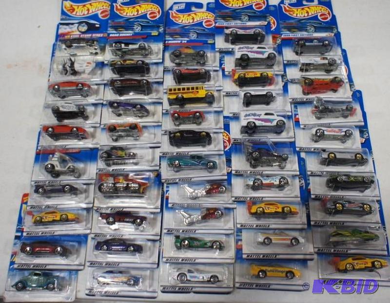 Lot of (50) Hot Wheels, Various Yea...