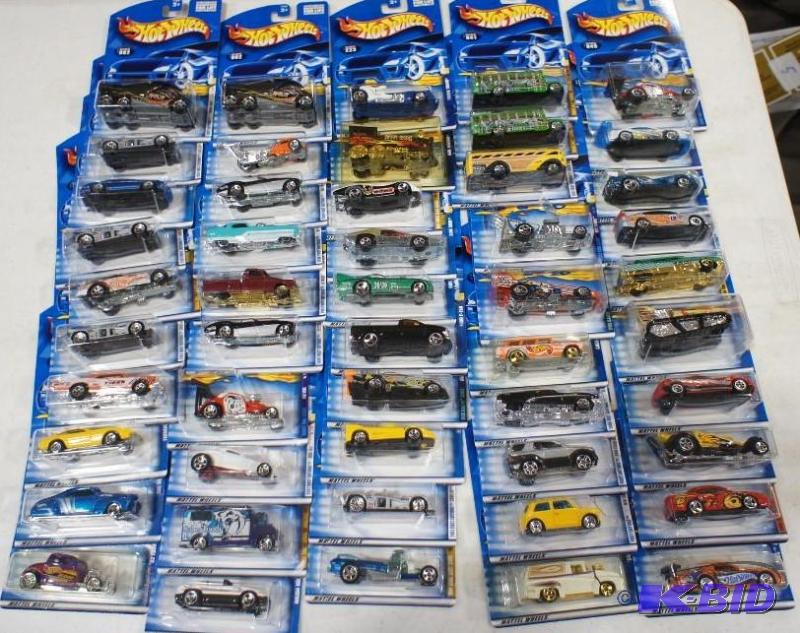 Lot of (50) Hot Wheels, Various Yea...