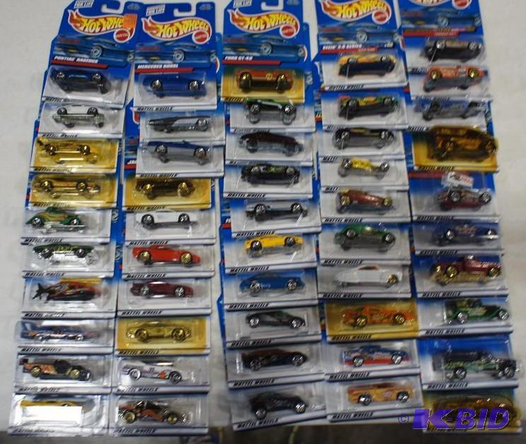 Lot of (50) Hot Wheels, Various Yea...