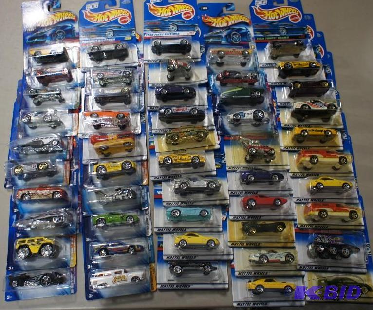Lot of (50) Hot Wheels, Various Yea...