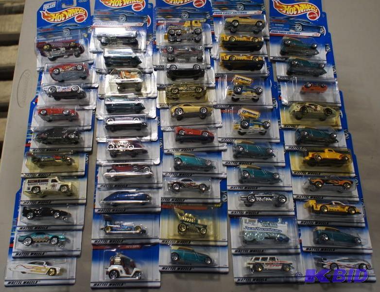 Lot of (50) Hot Wheels, Various Yea...