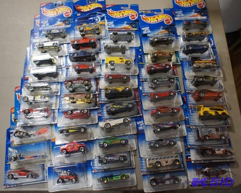 Lot of (50) Hot Wheels, Various Yea...