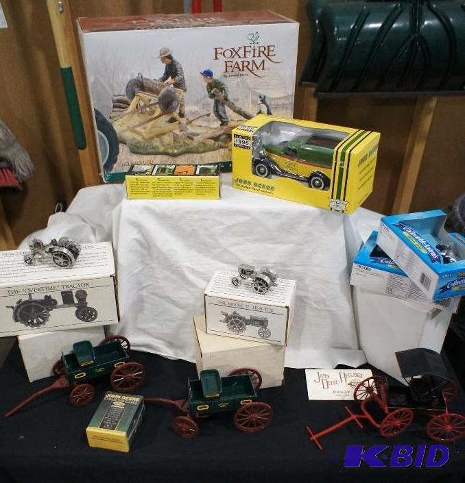 Huge Lot of John Deere Collectibles...