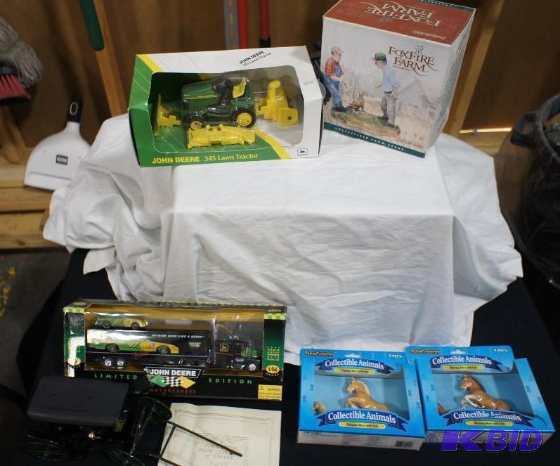 Huge Lot of John Deere Collectibles...