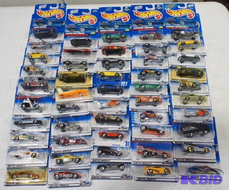 Lot of (50) Hot Wheels, Various Yea...
