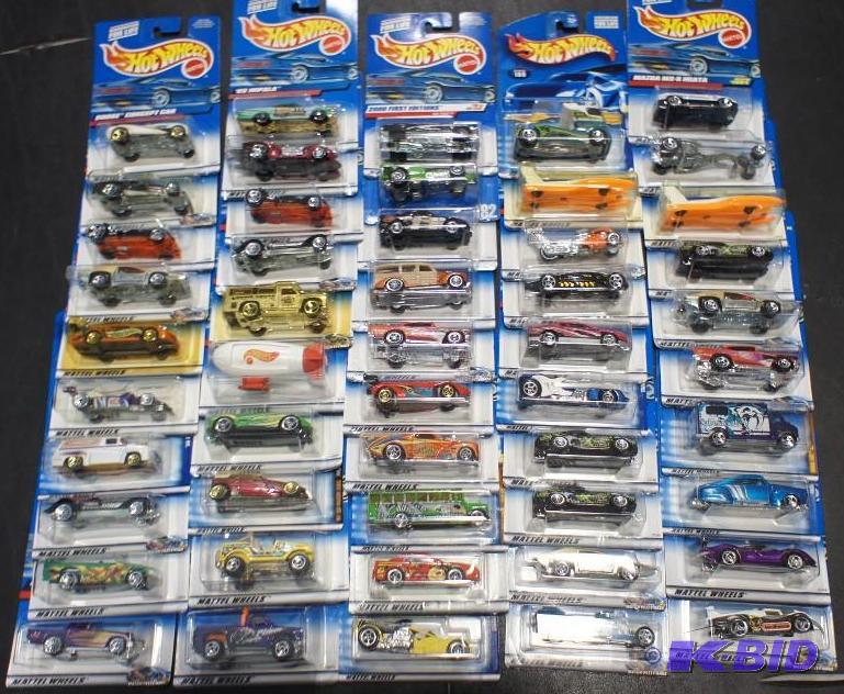 Lot of (50) Hot Wheels, Various Yea...