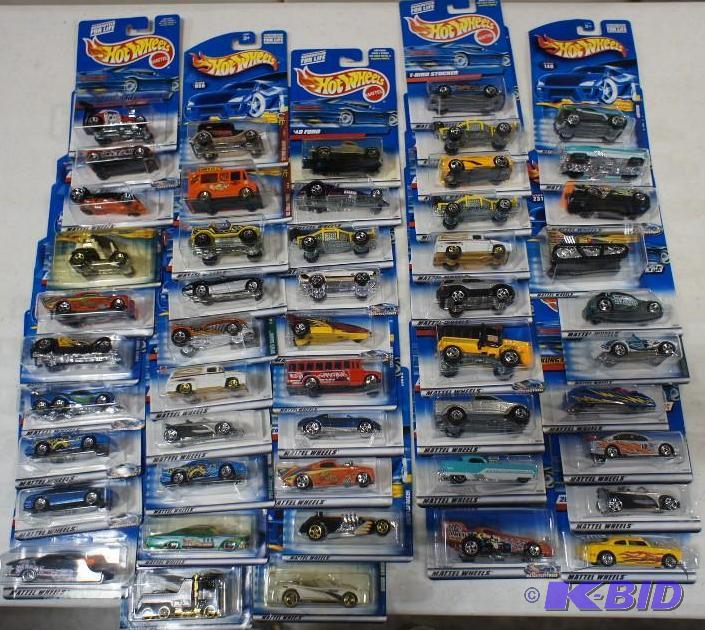 Lot of (50) Hot Wheels, Various Yea...